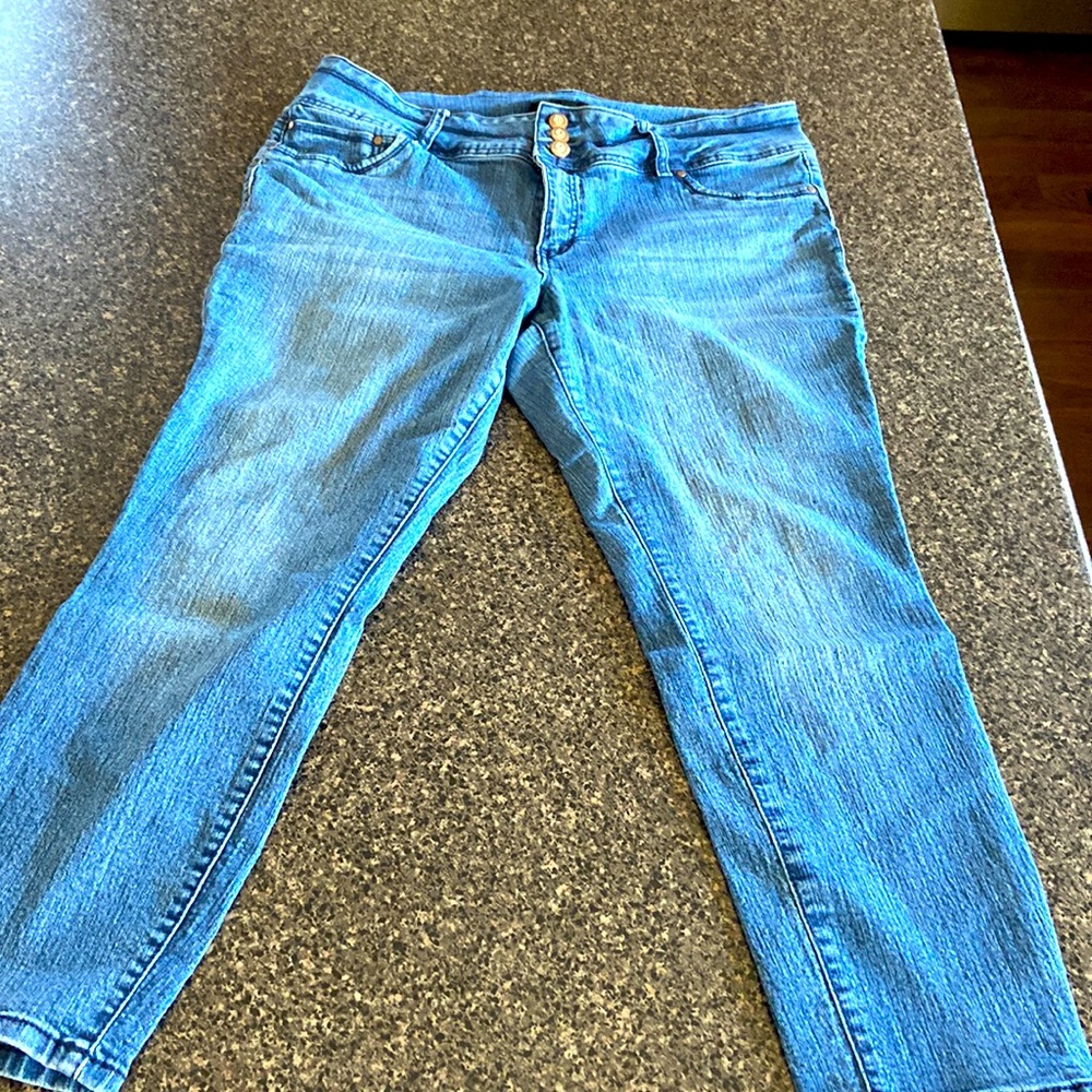 Capri curvy jeans